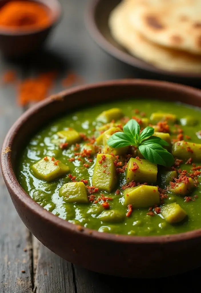 25 Andhra Vegetarian Recipes in Telugu Style Cooking 12 25 Andhra Vegetarian Recipes in Telugu Style Cooking - 12. Kakarakaya Kura (Bitter Gourd Curry)