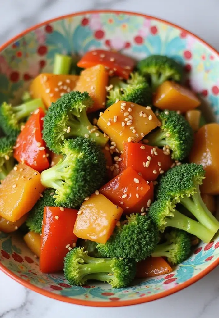 25 Broccoli Stir Fry Vegetarian Recipes That Are Healthy and Easy 11 25 Broccoli Stir Fry Vegetarian Recipes That Are Healthy and Easy - 11. Broccoli and Bell Pepper Stir Fry