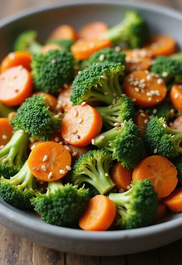 25 Broccoli Stir Fry Vegetarian Recipes That Are Healthy and Easy 15 25 Broccoli Stir Fry Vegetarian Recipes That Are Healthy and Easy - 15. Broccoli and Carrot Stir Fry