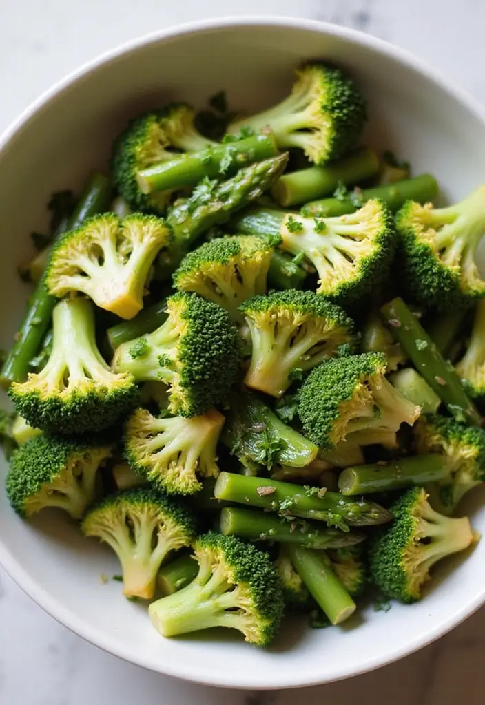 25 Broccoli Stir Fry Vegetarian Recipes That Are Healthy and Easy 16 25 Broccoli Stir Fry Vegetarian Recipes That Are Healthy and Easy - 16. Broccoli and Asparagus Stir Fry