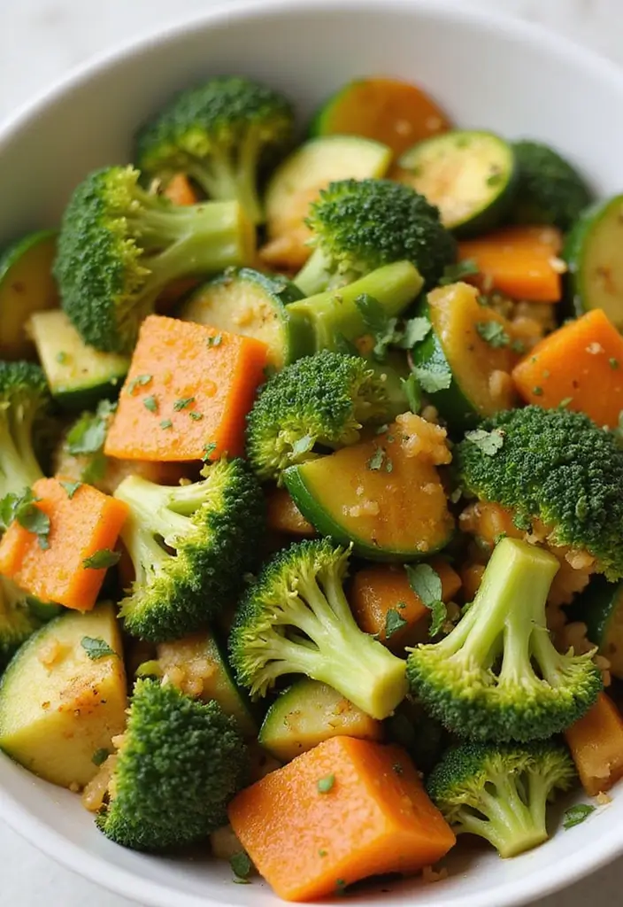 25 Broccoli Stir Fry Vegetarian Recipes That Are Healthy and Easy 18 25 Broccoli Stir Fry Vegetarian Recipes That Are Healthy and Easy - 18. Broccoli and Zucchini Stir Fry