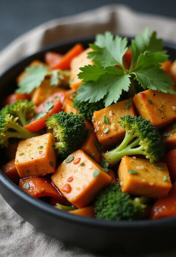 25 Broccoli Stir Fry Vegetarian Recipes That Are Healthy and Easy 2 25 Broccoli Stir Fry Vegetarian Recipes That Are Healthy and Easy - 2. Spicy Broccoli and Tofu Stir Fry