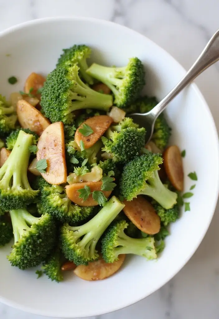 25 Broccoli Stir Fry Vegetarian Recipes That Are Healthy and Easy 7 25 Broccoli Stir Fry Vegetarian Recipes That Are Healthy and Easy - 7. Garlic Ginger Broccoli Stir Fry