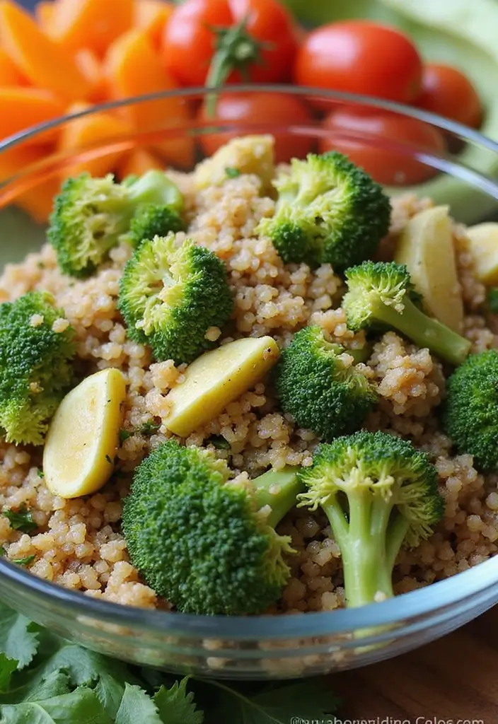 25 Broccoli Stir Fry Vegetarian Recipes That Are Healthy and Easy 8 25 Broccoli Stir Fry Vegetarian Recipes That Are Healthy and Easy - 8. Broccoli and Quinoa Stir Fry