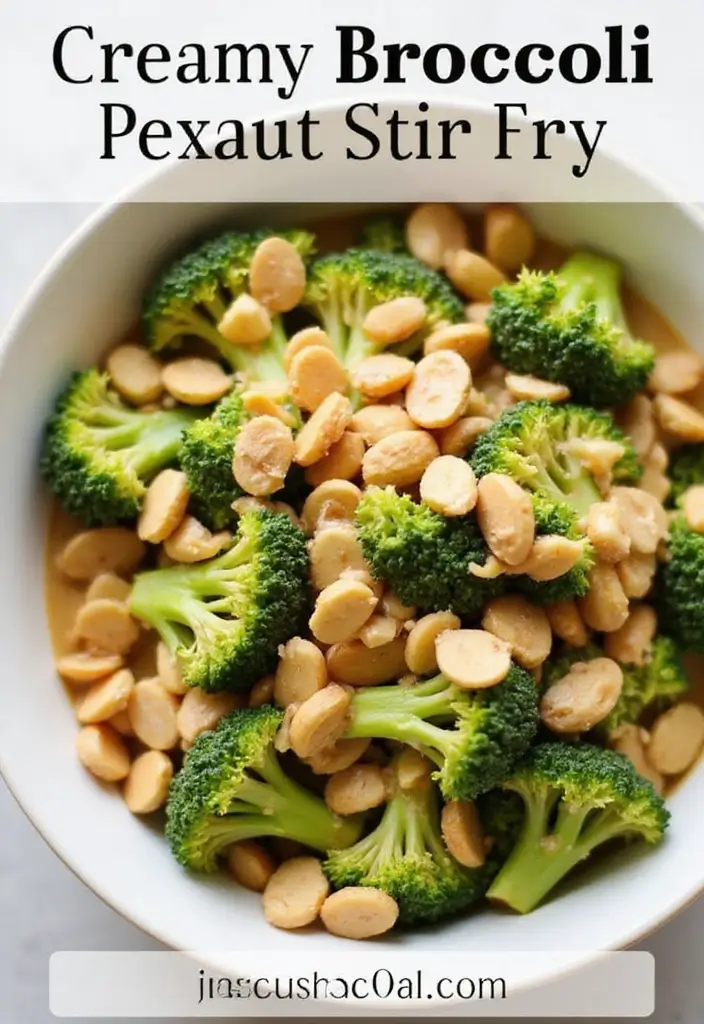 25 Broccoli Stir Fry Vegetarian Recipes That Are Healthy and Easy 9 25 Broccoli Stir Fry Vegetarian Recipes That Are Healthy and Easy - 9. Broccoli Peanut Stir Fry