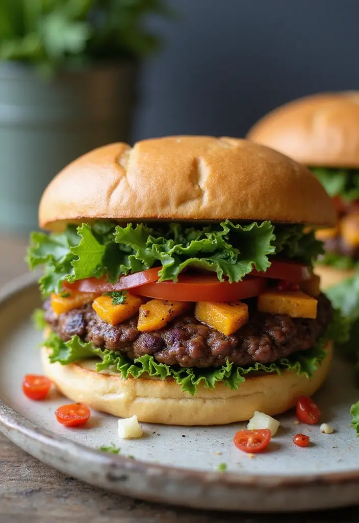 25 Butternut Squash Vegetarian Recipes Perfect for Fall 12 25 Butternut Squash Vegetarian Recipes Perfect for Fall - 12. Butternut Squash and Black Bean Burger