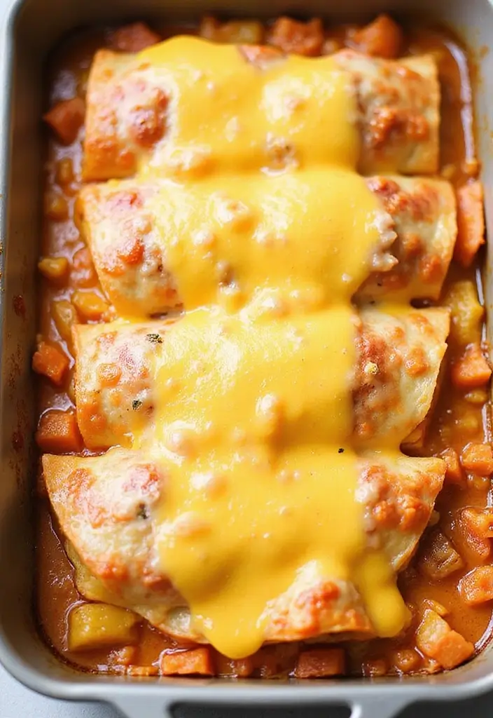 25 Butternut Squash Vegetarian Recipes Perfect for Fall 4 25 Butternut Squash Vegetarian Recipes Perfect for Fall - 4. Butternut Squash Enchiladas