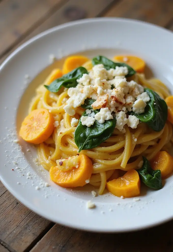 25 Butternut Squash Vegetarian Recipes Perfect for Fall 5 25 Butternut Squash Vegetarian Recipes Perfect for Fall - 5. Butternut Squash Pasta