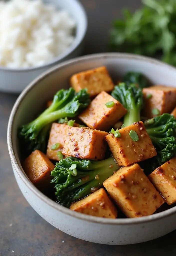 25 Chinese Vegetarian Recipes for Flavorful Meals 15 25 Chinese Vegetarian Recipes for Flavorful Meals - 15. Braised Tofu with Bok Choy