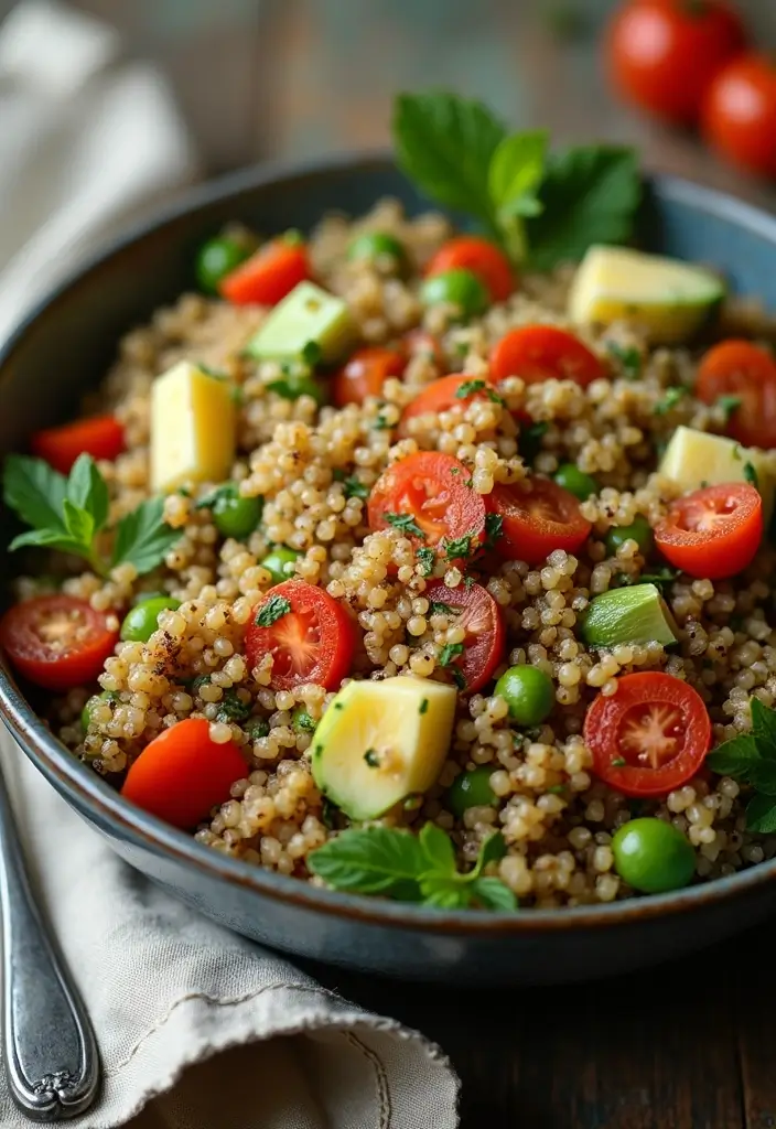25 Dairy Free Vegetarian Recipes That Are Easy and Delicious 15 25 Dairy Free Vegetarian Recipes That Are Easy and Delicious - 15. Mediterranean Quinoa Bowl
