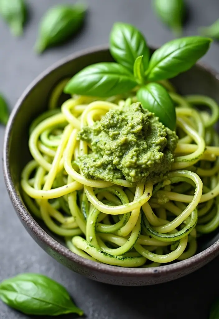 25 Dairy Free Vegetarian Recipes That Are Easy and Delicious 3 25 Dairy Free Vegetarian Recipes That Are Easy and Delicious - 3. Zucchini Noodles with Avocado Pesto