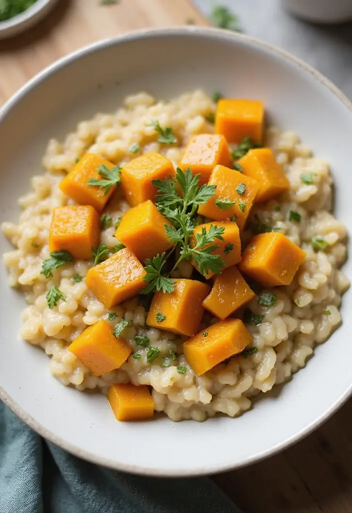25 Dairy Free Vegetarian Recipes That Are Easy and Delicious 6 25 Dairy Free Vegetarian Recipes That Are Easy and Delicious - 6. Butternut Squash Risotto
