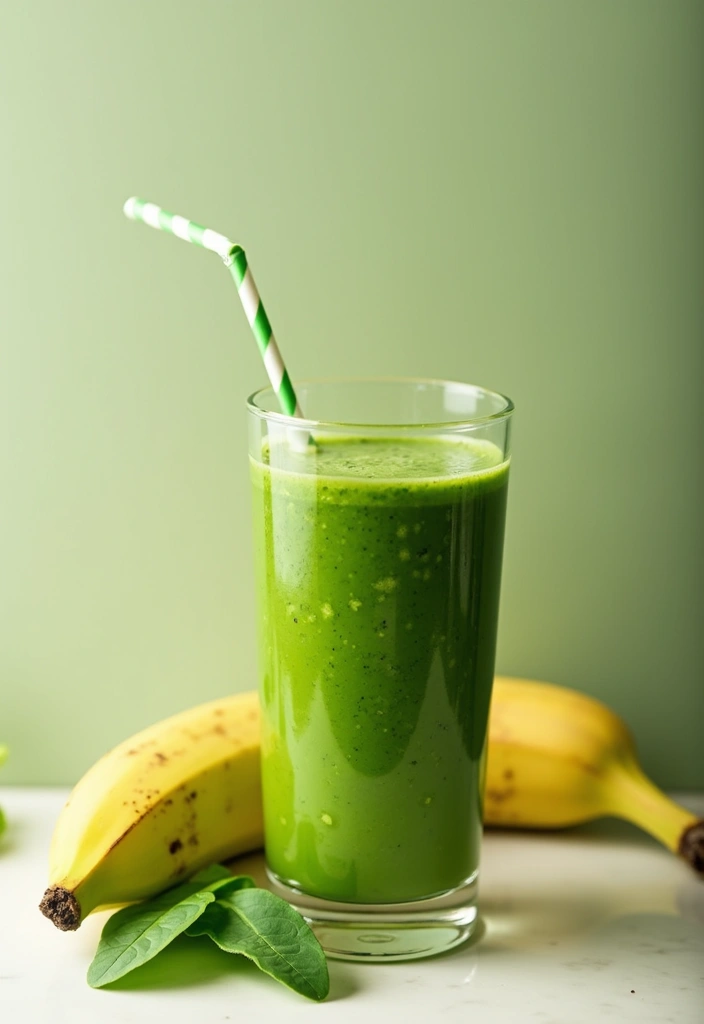 25 Easy Vegetarian Breakfast Recipes for Busy Mornings 1 25 Easy Vegetarian Breakfast Recipes for Busy Mornings - 1. Green Detox Smoothie