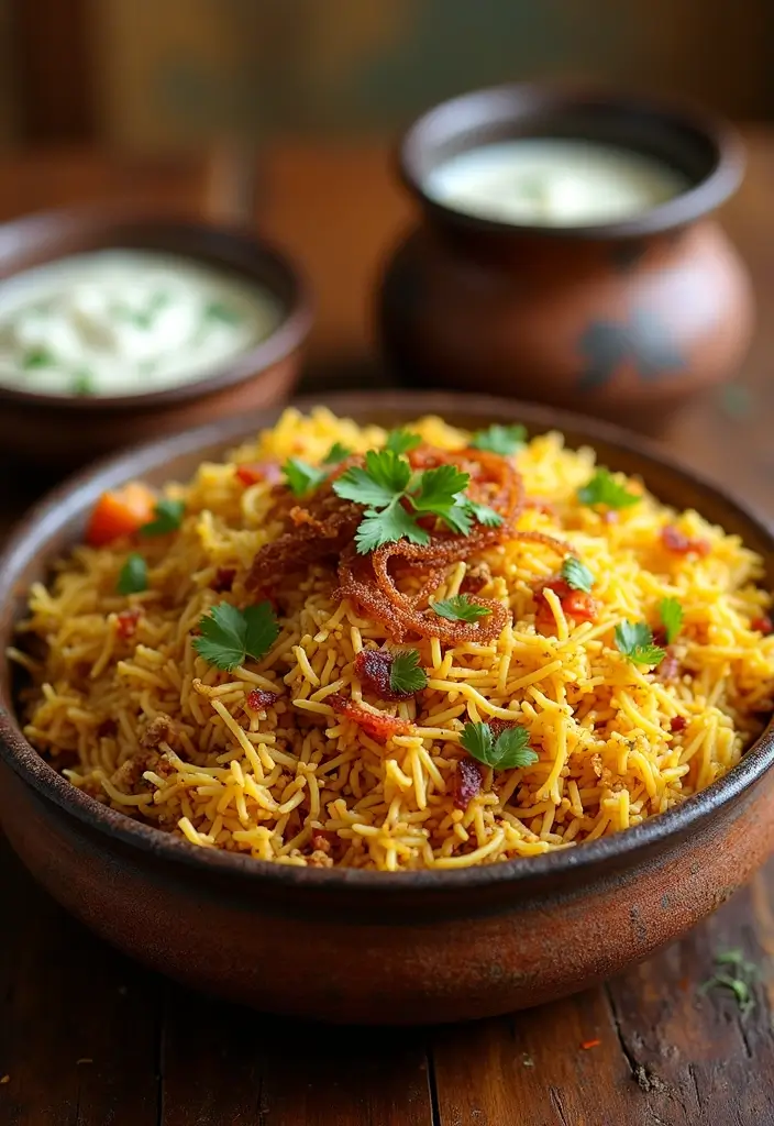 25 Healthy Indian Vegetarian Recipes for Everyday Meals - 11. Vegetable Biryani