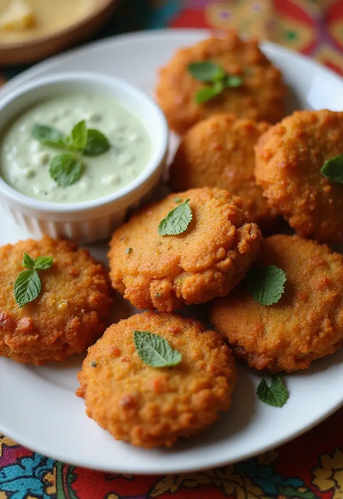 25 Healthy Indian Vegetarian Recipes for Everyday Meals - 22. Vegetable Pakoras