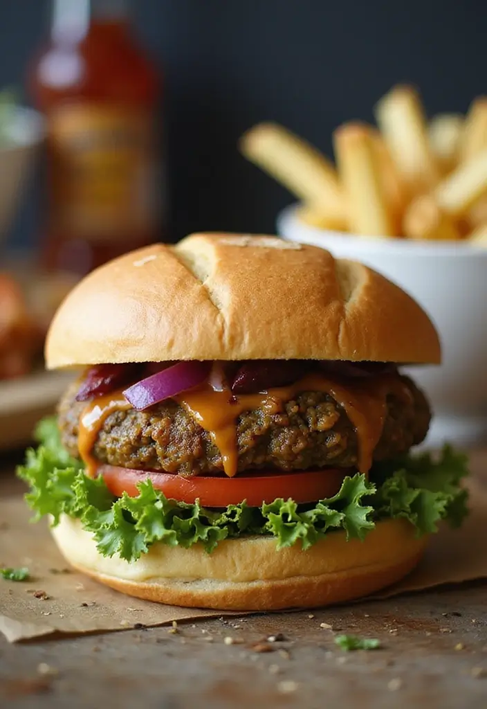 25 Healthy Indian Vegetarian Recipes for Everyday Meals - 23. Lentil Burgers