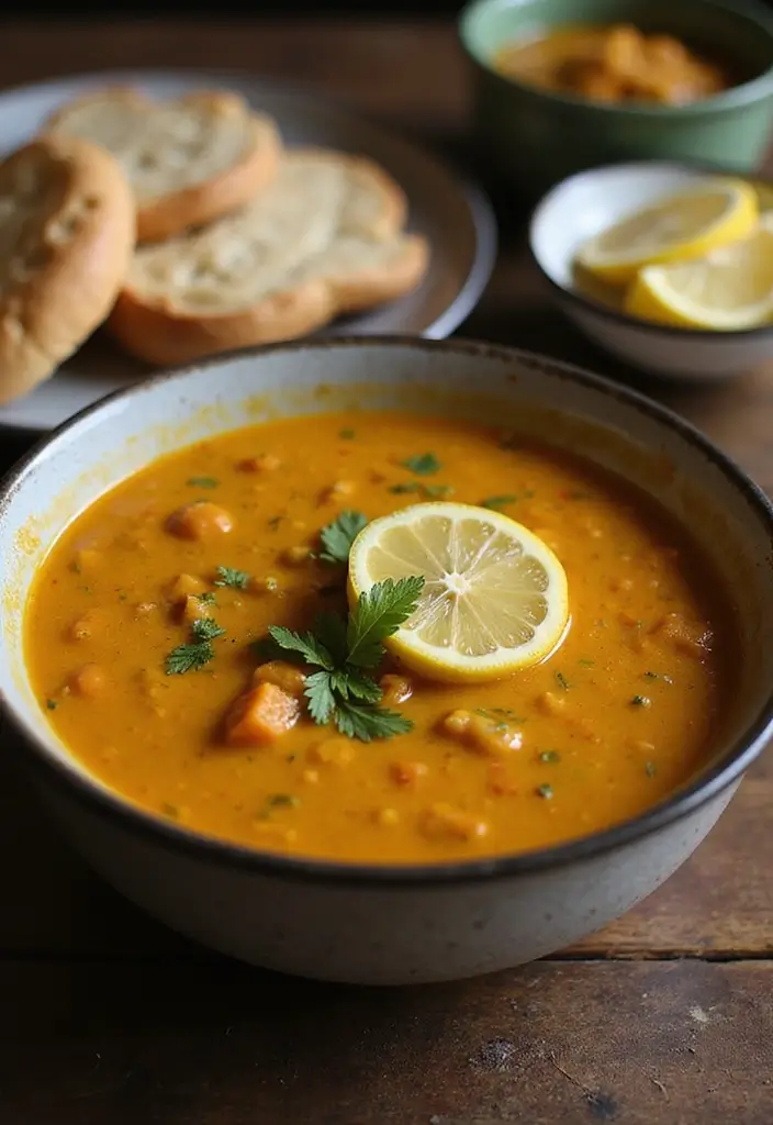 25 Healthy Indian Vegetarian Recipes for Everyday Meals - 6. Masoor Dal Soup
