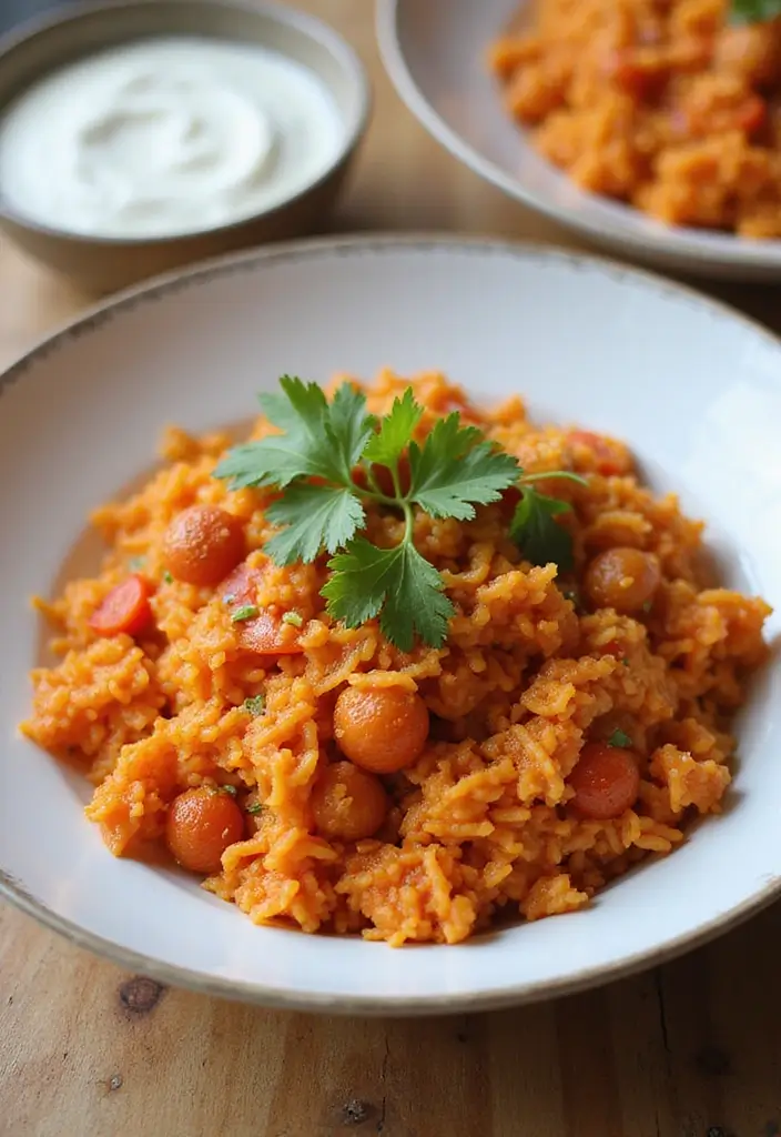 25 Healthy Indian Vegetarian Recipes for Everyday Meals - 9. Tomato Rice