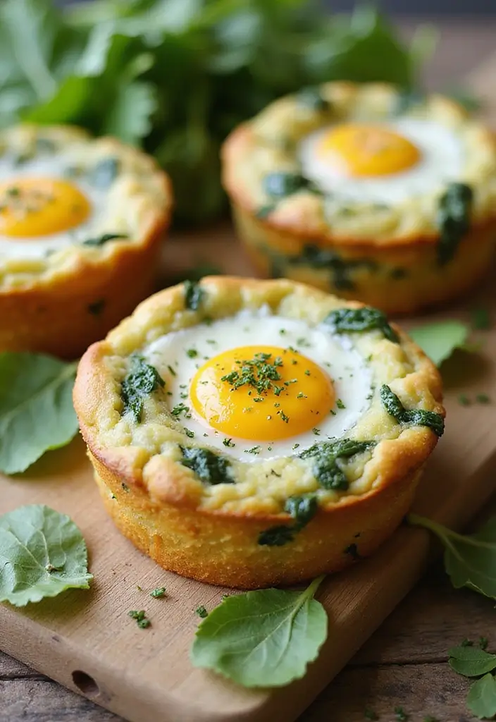 25 Healthy Low Carb High Protein Vegetarian Breakfast Ideas 1 25 Healthy Low Carb High Protein Vegetarian Breakfast Ideas - 1. Spinach and Feta Egg Muffins
