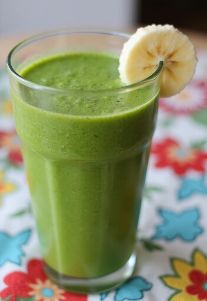 25 Healthy Low Carb High Protein Vegetarian Breakfast Ideas 24 25 Healthy Low Carb High Protein Vegetarian Breakfast Ideas - 24. Green Smoothie with Spinach and Protein Powder