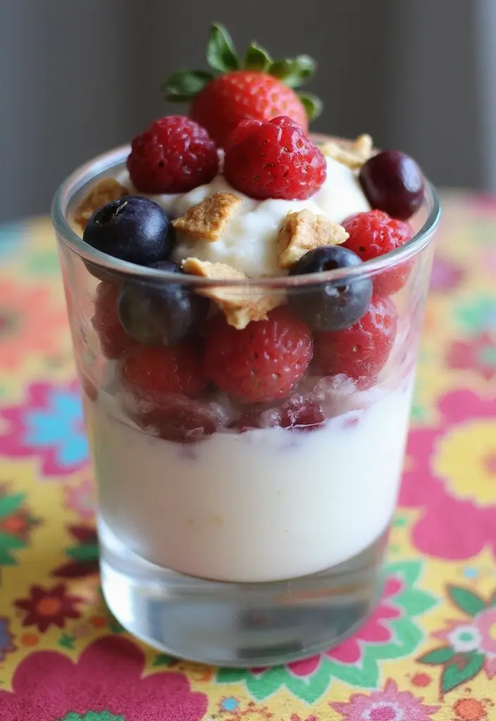 25 Healthy Low Carb High Protein Vegetarian Breakfast Ideas 3 25 Healthy Low Carb High Protein Vegetarian Breakfast Ideas - 3. Greek Yogurt Parfait with Nuts and Berries