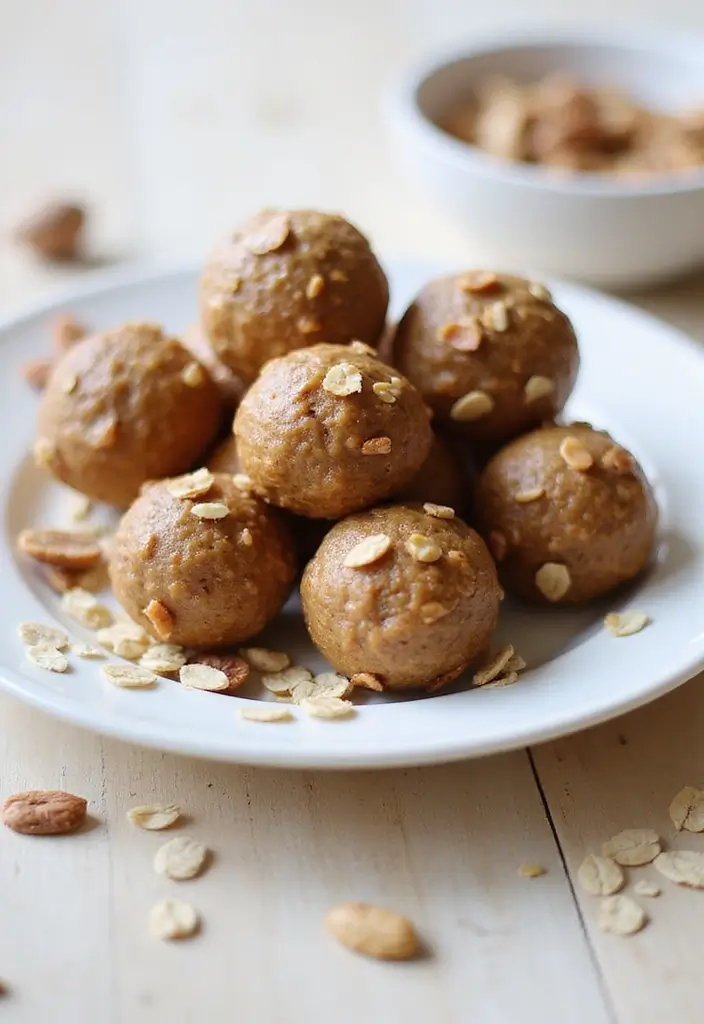 25 Healthy Low Carb High Protein Vegetarian Breakfast Ideas 6 25 Healthy Low Carb High Protein Vegetarian Breakfast Ideas - 6. Nut Butter Protein Balls