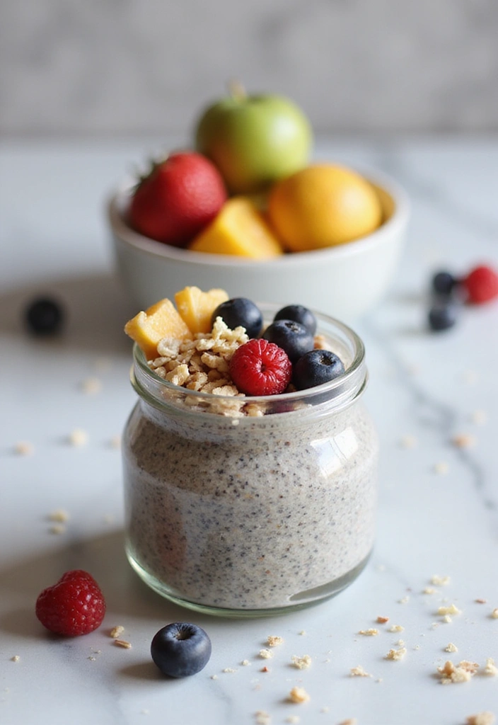 25 Healthy Vegetarian Lunch Recipes for Work or School - 14. Chia Seed Pudding