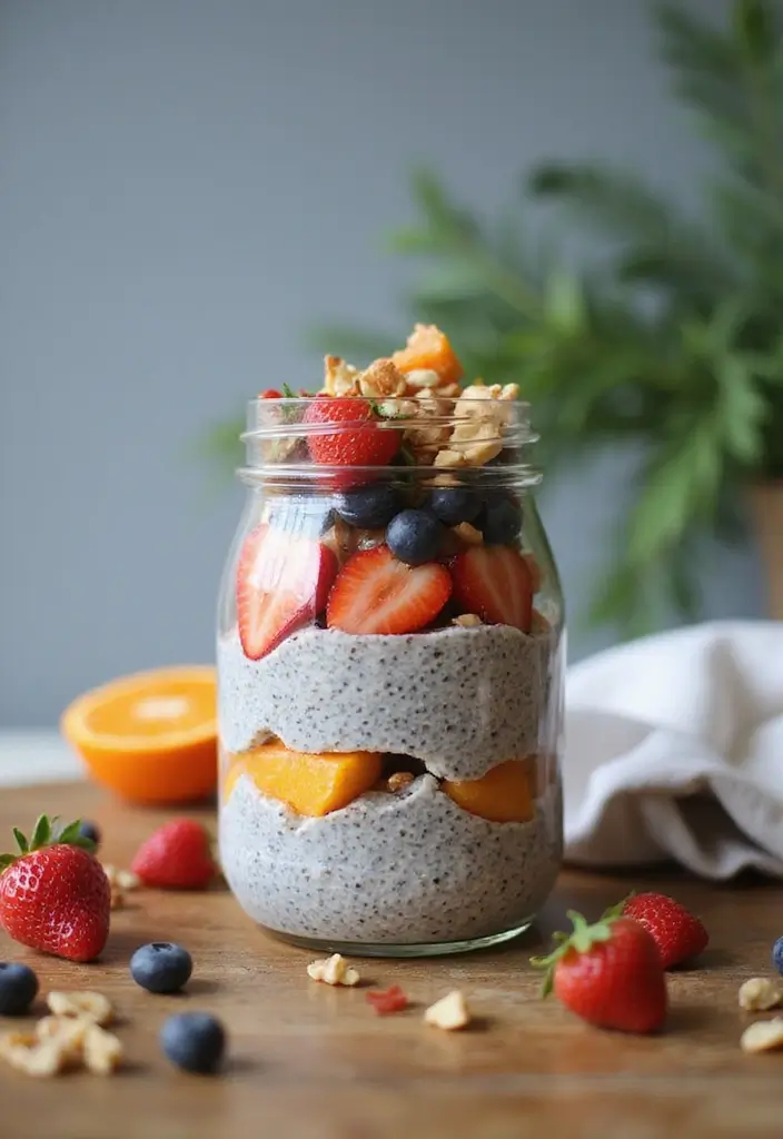 25 High Protein Low Carb Vegetarian Recipes to Try 13 25 High Protein Low Carb Vegetarian Recipes to Try - 13. Chia Seed Pudding