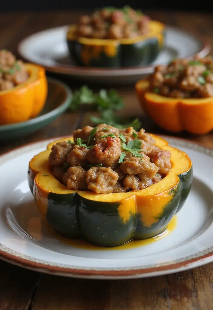 25 High Protein Low Carb Vegetarian Recipes to Try 23 25 High Protein Low Carb Vegetarian Recipes to Try - 23. Stuffed Acorn Squash