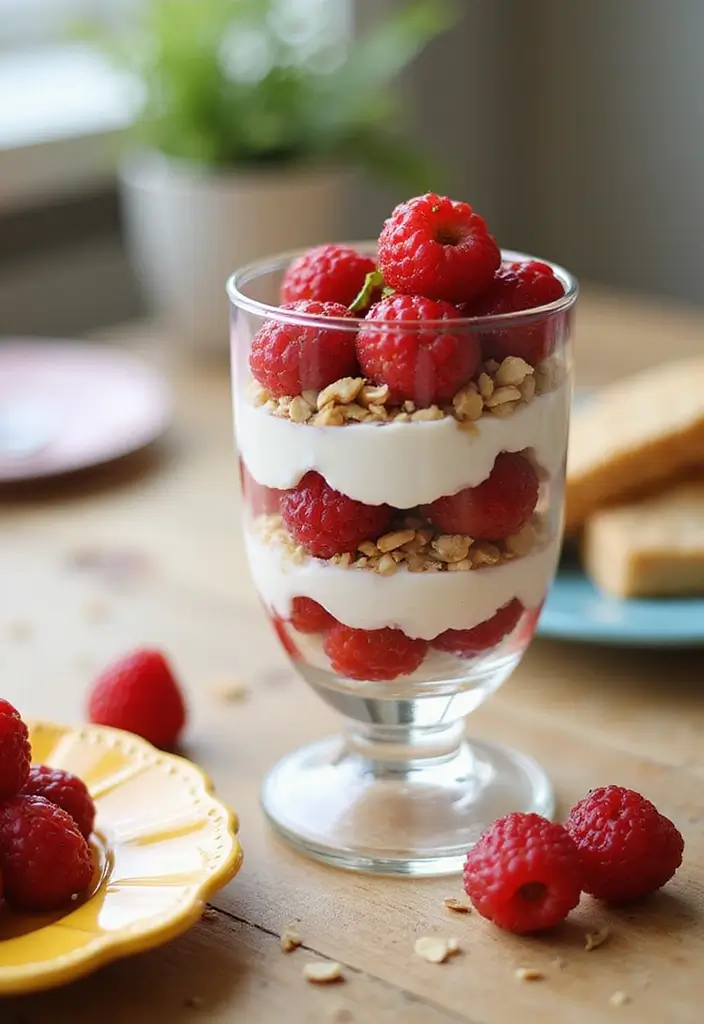 25 High Protein Low Carb Vegetarian Recipes to Try 6 25 High Protein Low Carb Vegetarian Recipes to Try - 6. Greek Yogurt Parfait