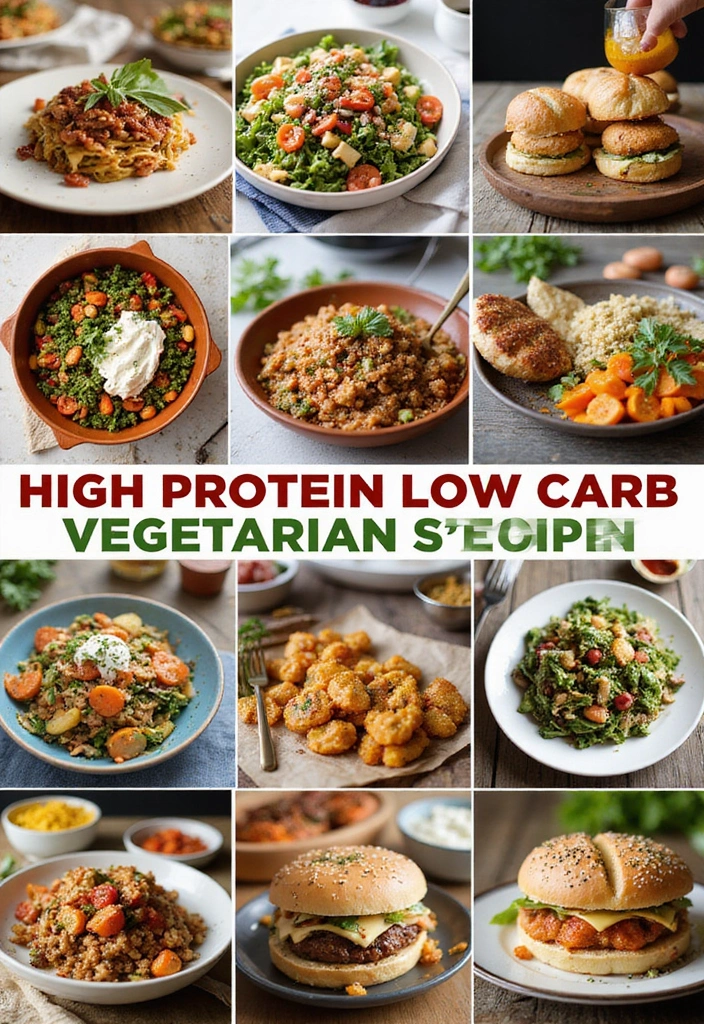 25 High Protein Low Carb Vegetarian Recipes to Try 26 25 High Protein Low Carb Vegetarian Recipes to Try - Conclusion