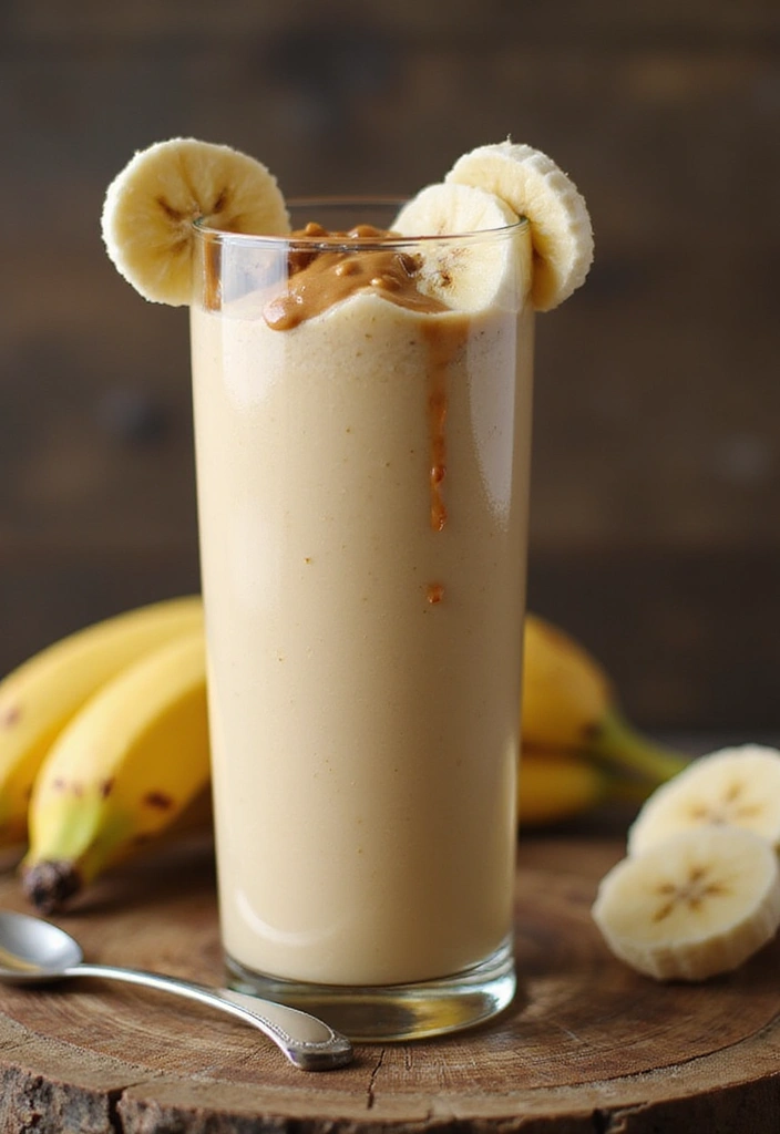 25 High Protein Vegetarian Breakfast Recipes That Keep You Full 1 25 High Protein Vegetarian Breakfast Recipes That Keep You Full - 1. Peanut Butter Banana Protein Smoothie