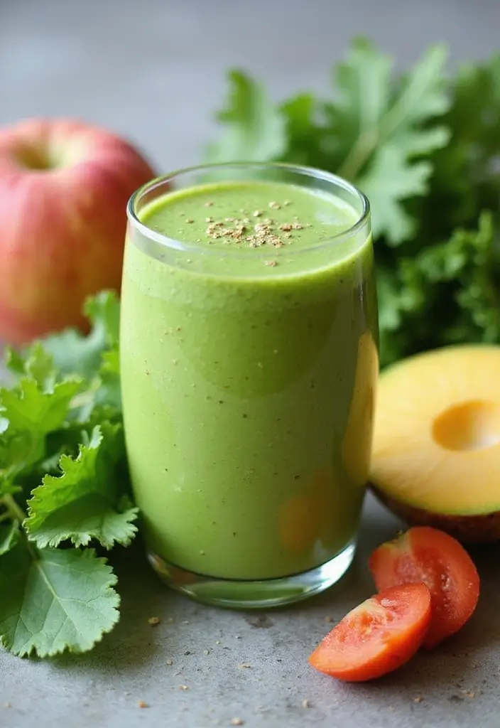 25 High Protein Vegetarian Breakfast Recipes That Keep You Full 20 25 High Protein Vegetarian Breakfast Recipes That Keep You Full - 20. Tropical Green Protein Smoothie