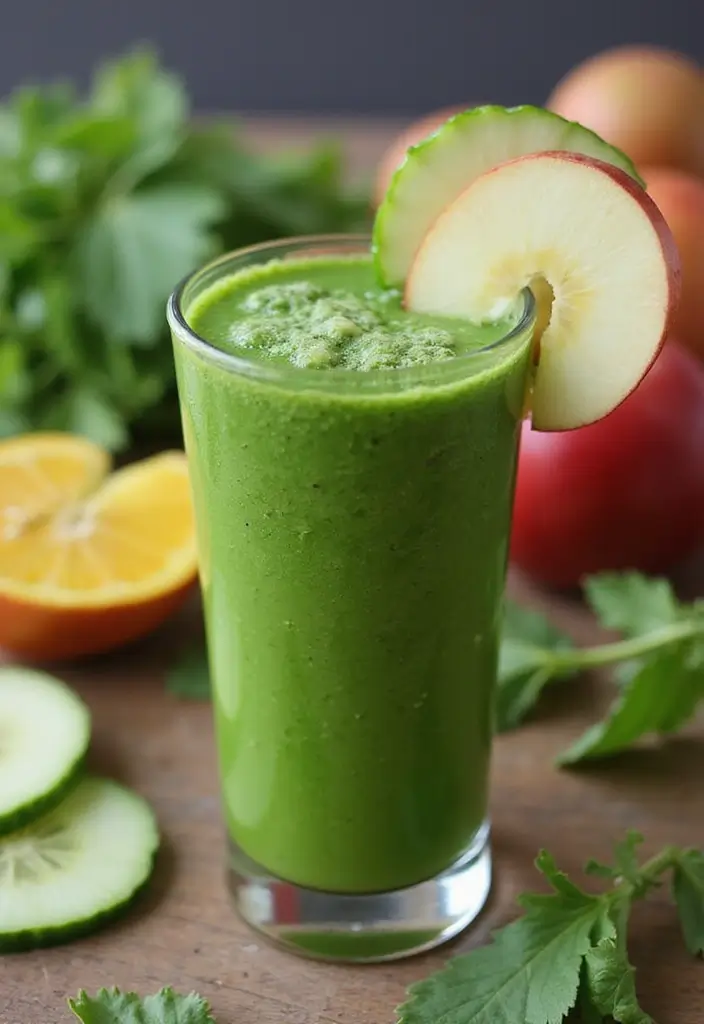25 High Protein Vegetarian Breakfast Recipes That Keep You Full 6 25 High Protein Vegetarian Breakfast Recipes That Keep You Full - 6. Green Detox Protein Smoothie