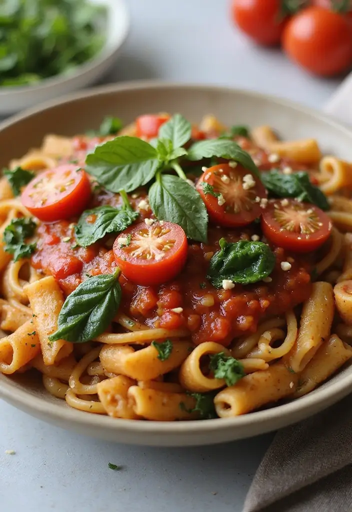 25 High Protein Vegetarian Meal Prep Recipes for Busy Weeks 25 25 High Protein Vegetarian Meal Prep Recipes for Busy Weeks - 25. Easy Lentil Pasta