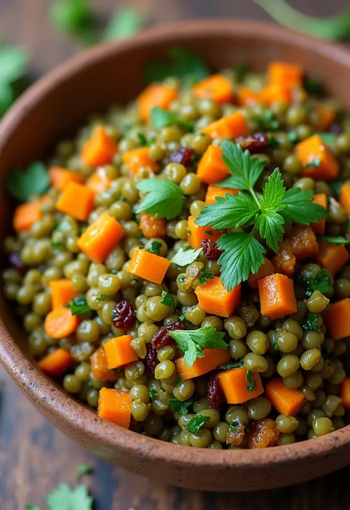 25 High Protein Vegetarian Salad Recipes for Healthy Living 10 25 High Protein Vegetarian Salad Recipes for Healthy Living - 10. Curried Lentil Salad