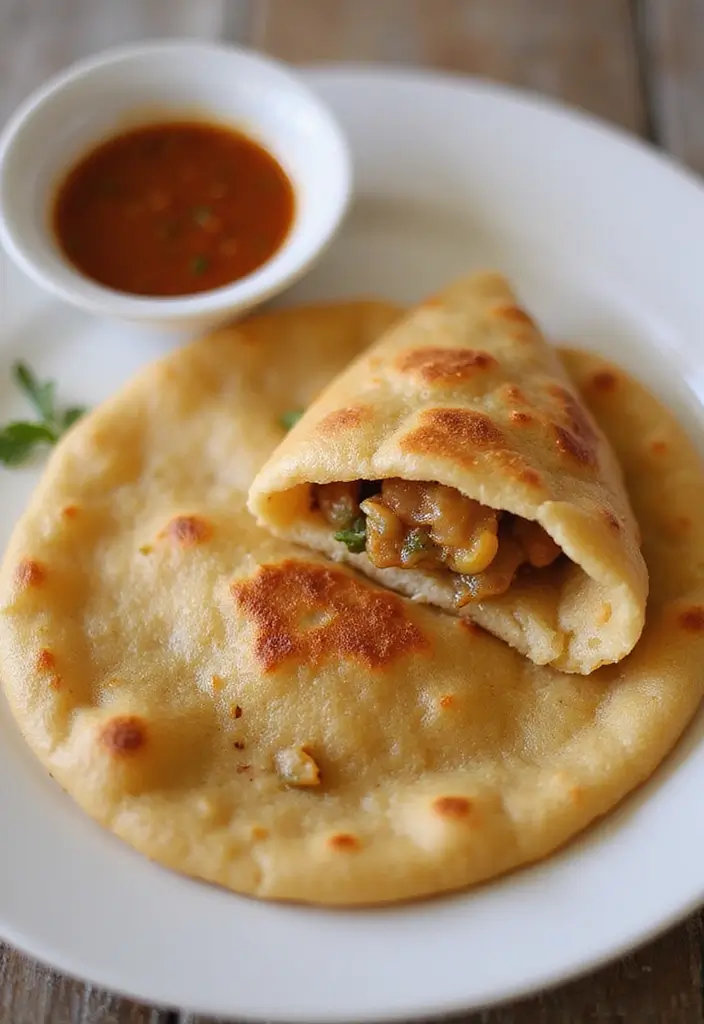 25 Indian Vegetarian Dishes Recipes You’ll Want to Try 22 25 Indian Vegetarian Dishes Recipes You’ll Want to Try - 22. Baida Roti