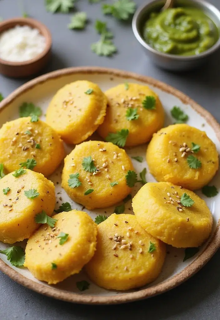 25 Indian Vegetarian Dishes Recipes You’ll Want to Try 5 25 Indian Vegetarian Dishes Recipes You’ll Want to Try - 5. Dhokla