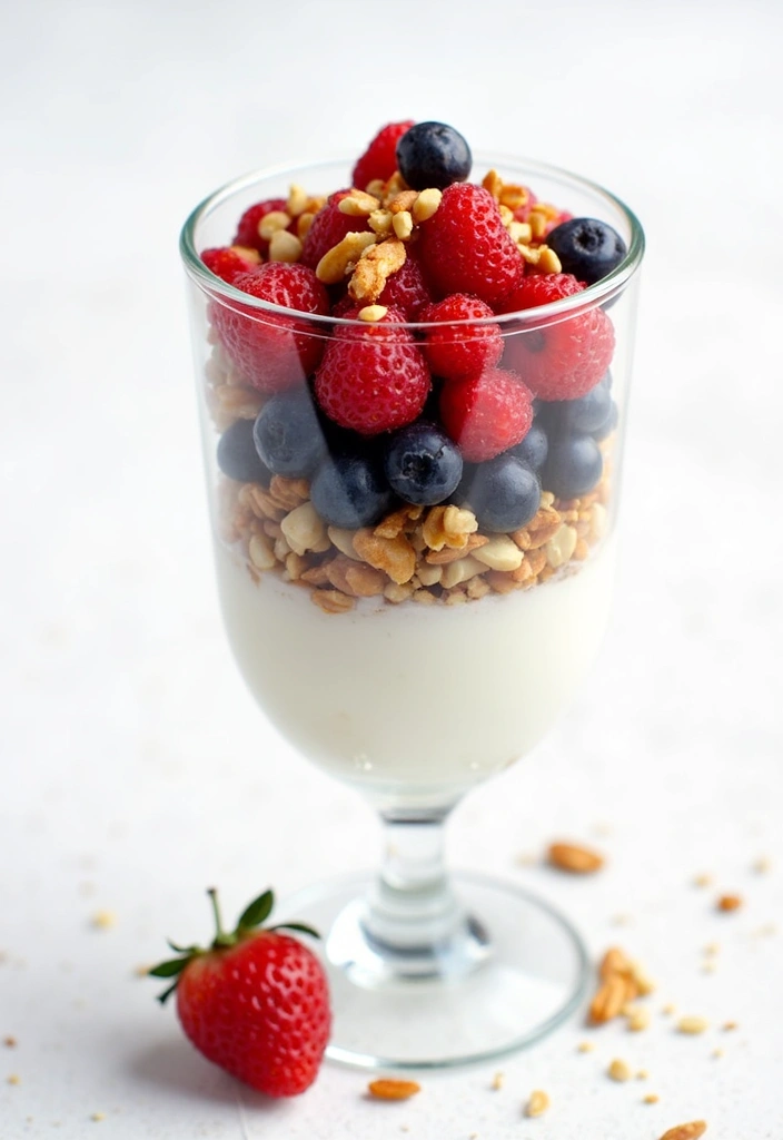25 Low Carb Vegetarian Recipes That Taste Amazing 14 25 Low Carb Vegetarian Recipes That Taste Amazing - 14. Greek Yogurt Parfait