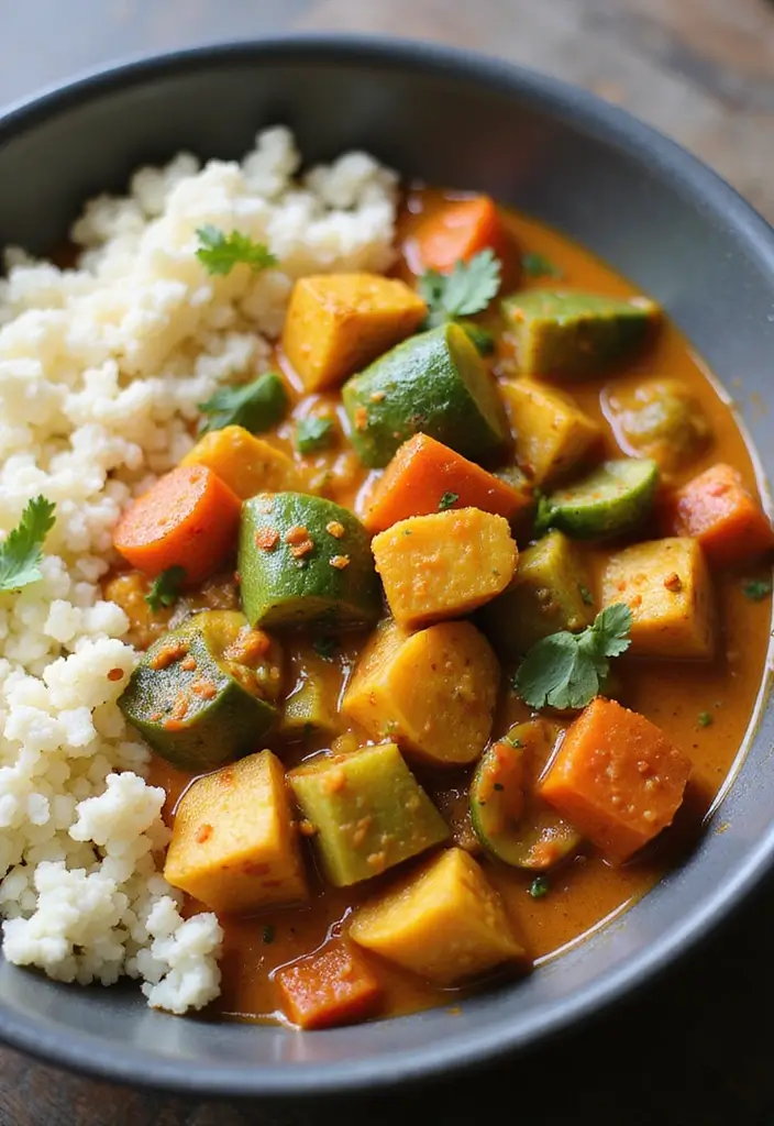 25 Low Carb Vegetarian Recipes That Taste Amazing 20 25 Low Carb Vegetarian Recipes That Taste Amazing - 20. Vegetable Curry