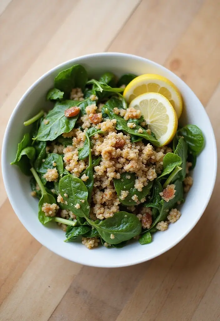 25 Low FODMAP Vegetarian Recipes That Are Gut Friendly 1 25 Low FODMAP Vegetarian Recipes That Are Gut Friendly - 1. Quinoa and Spinach Salad