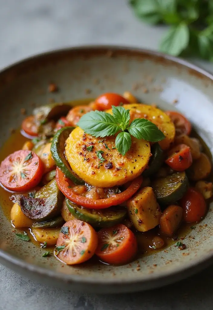 25 Low FODMAP Vegetarian Recipes That Are Gut Friendly 16 25 Low FODMAP Vegetarian Recipes That Are Gut Friendly - 16. Baked Ratatouille
