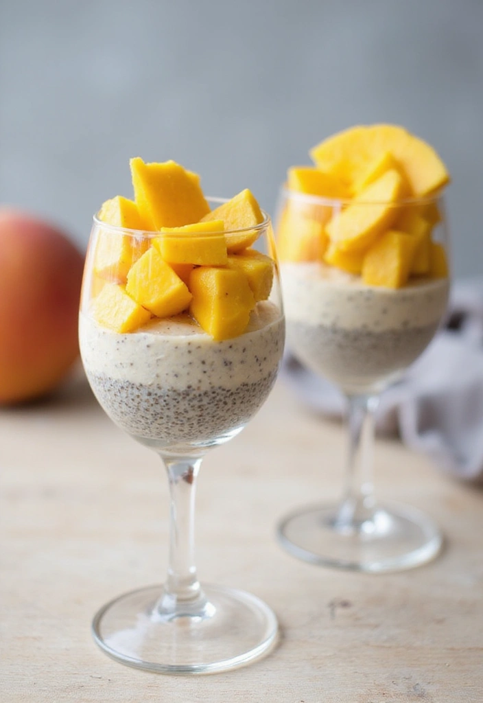 25 Low FODMAP Vegetarian Recipes That Are Gut Friendly 22 25 Low FODMAP Vegetarian Recipes That Are Gut Friendly - 22. Mango Chia Seed Pudding
