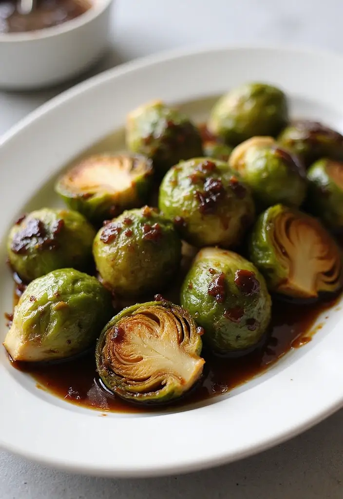 25 Low FODMAP Vegetarian Recipes That Are Gut Friendly 25 25 Low FODMAP Vegetarian Recipes That Are Gut Friendly - 25. Balsamic Roasted Brussels Sprouts