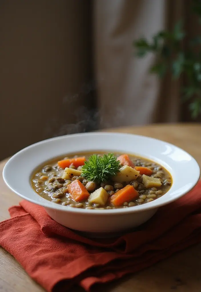 25 Low FODMAP Vegetarian Recipes That Are Gut Friendly 8 25 Low FODMAP Vegetarian Recipes That Are Gut Friendly - 8. Lentil and Vegetable Soup