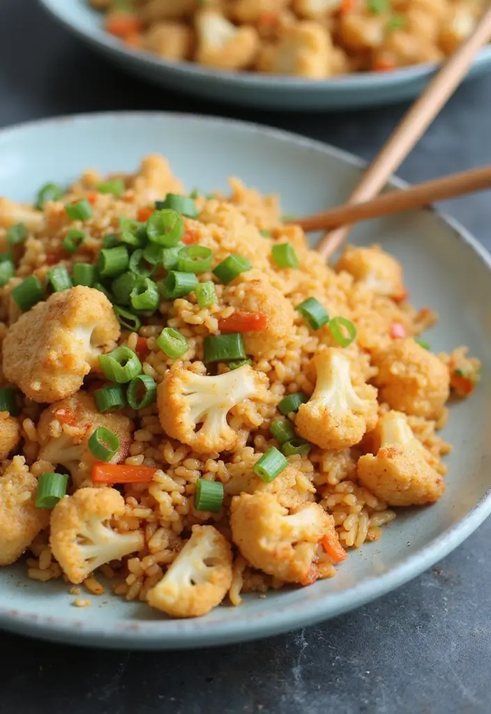 25 Low FODMAP Vegetarian Recipes That Are Gut Friendly 9 25 Low FODMAP Vegetarian Recipes That Are Gut Friendly - 9. Cauliflower Fried Rice