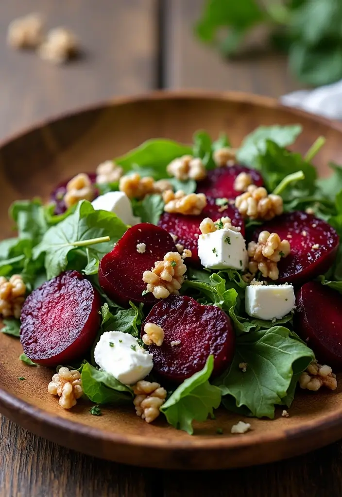 25 No Onion No Garlic Vegetarian Recipes Everyone Can Enjoy 18 25 No Onion No Garlic Vegetarian Recipes Everyone Can Enjoy - 18. Beet and Goat Cheese Salad