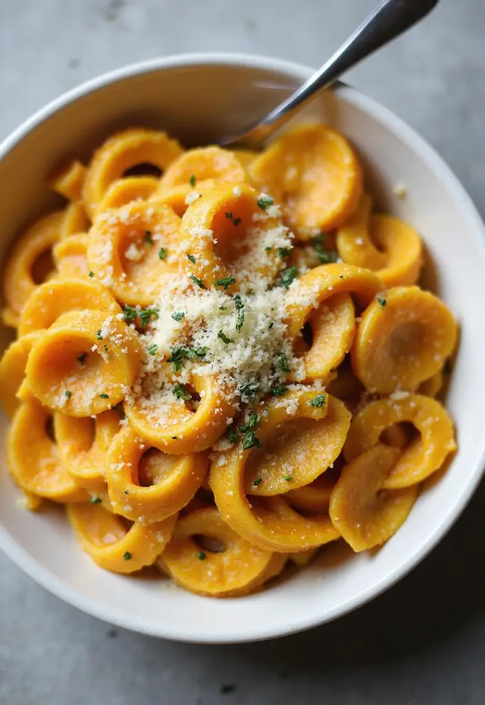 25 No Onion No Garlic Vegetarian Recipes Everyone Can Enjoy 25 25 No Onion No Garlic Vegetarian Recipes Everyone Can Enjoy - 25. Creamy Pumpkin Pasta