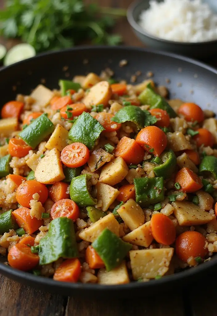 25 Quick and Easy Vegetarian Recipes Ready in No Time - 2. 15-Minute Veggie Stir-Fry