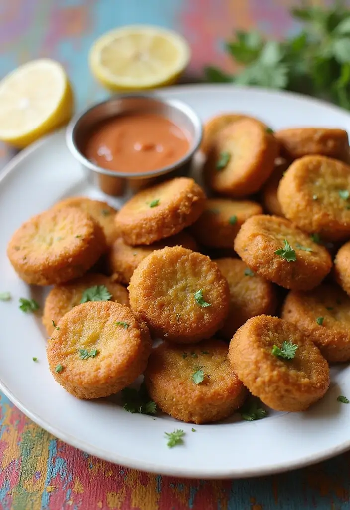 25 Vegetarian Air Fryer Recipes for Quick Healthy Meals - 16. Air Fryer Lentil Bites